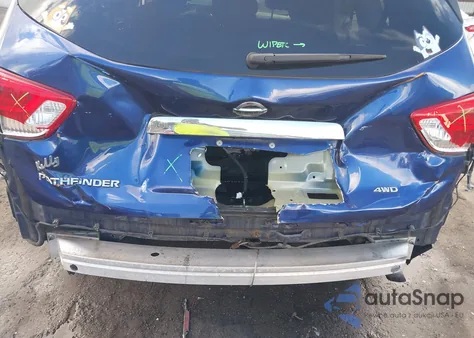 2018 Nissan Pathfinder S from USA, damaged, VIN 5N1DR2MM8JC632451